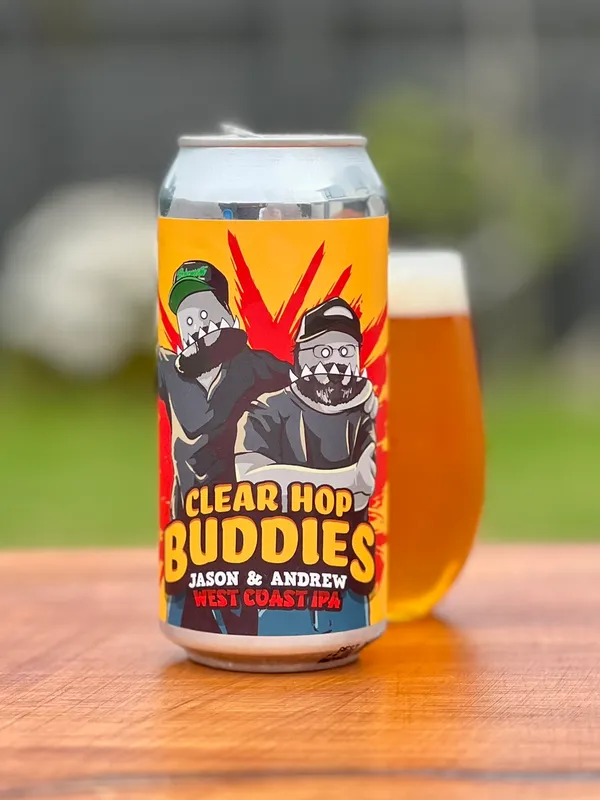 Clear Hop Buddies - Jason & Andrew