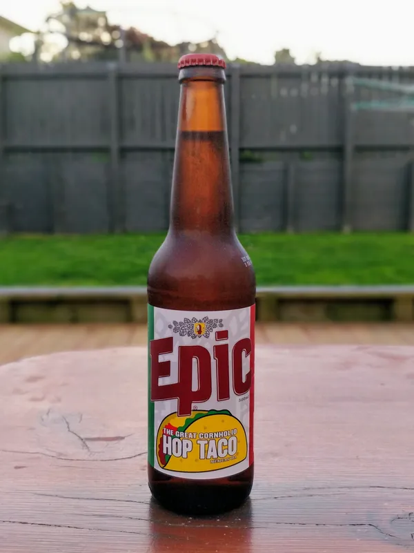 The Great Cornholio Hop Taco