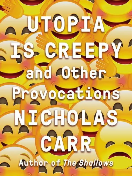 Book Cover for Utopia Is Creepy