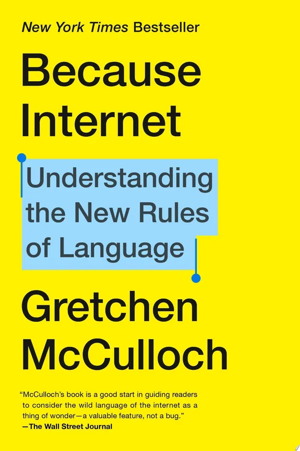 Book Cover for Because Internet