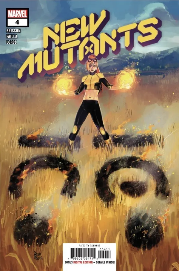 Cover for New Mutants #4