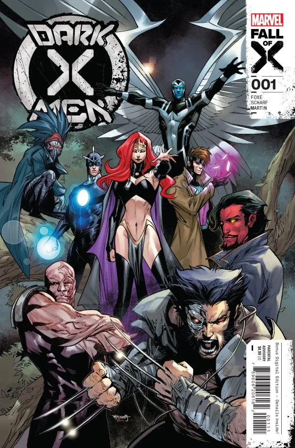 Cover for Dark X-Men #1
