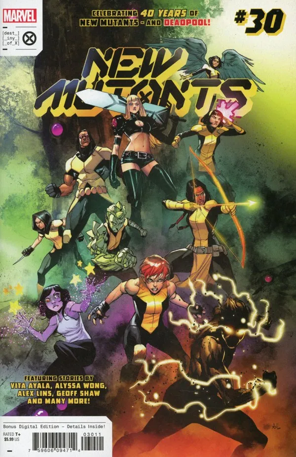Cover for New Mutants #30