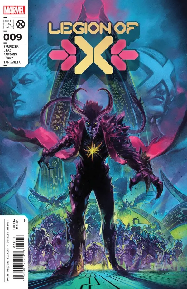 Cover for Legion of X #9