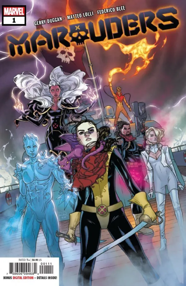 Cover for Marauders #1