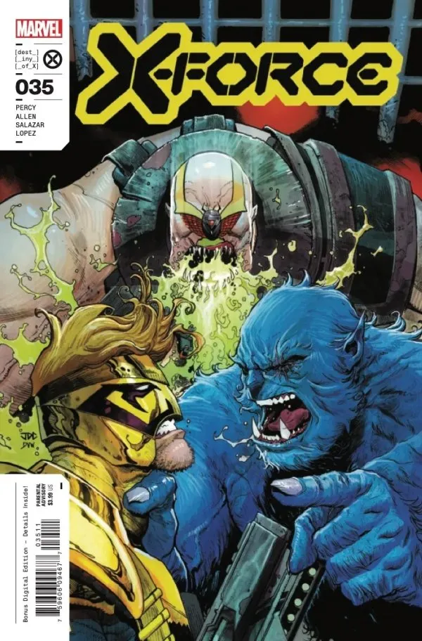 Cover for X-Force #35