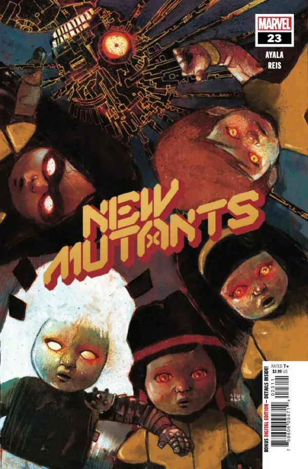 Cover for New Mutants #23
