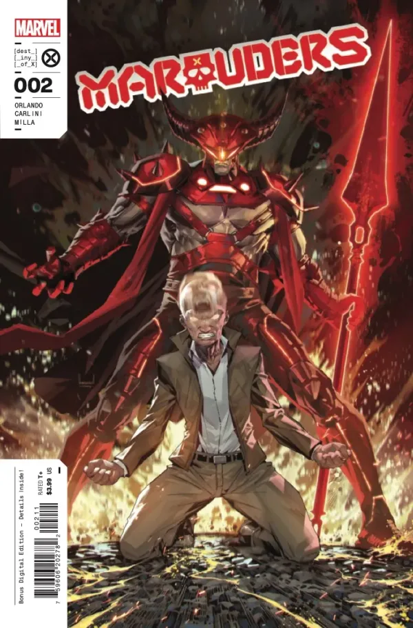 Cover for Marauders #2