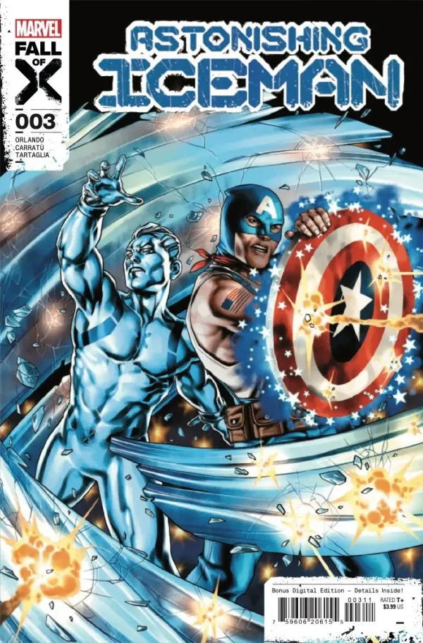 Cover for Astonishing Iceman #3