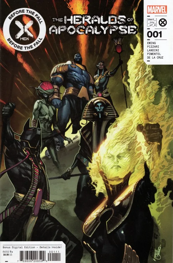 Cover for X-Men: Before the Fall - The Heralds of Apocalypse #1