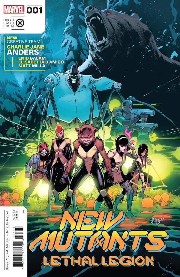 Cover for New Mutants: Lethal Legion #1