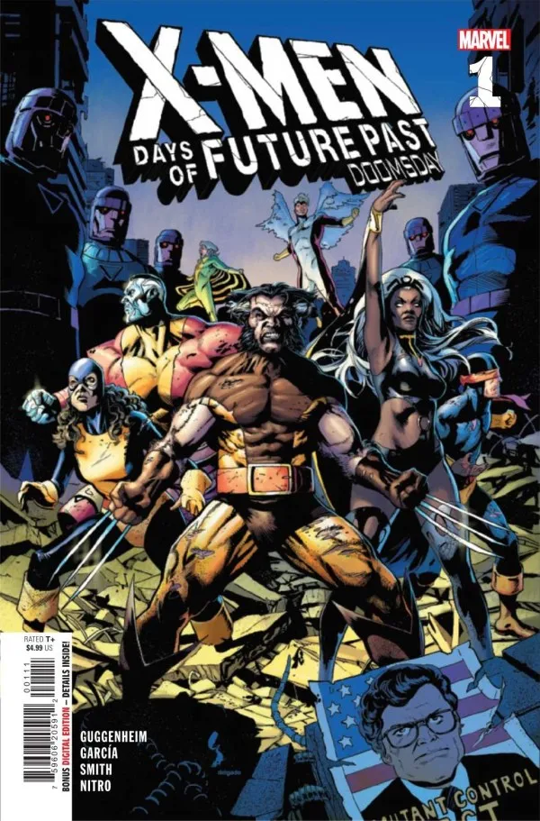 Cover for X-Men: Days of Future Past – Doomsday #1