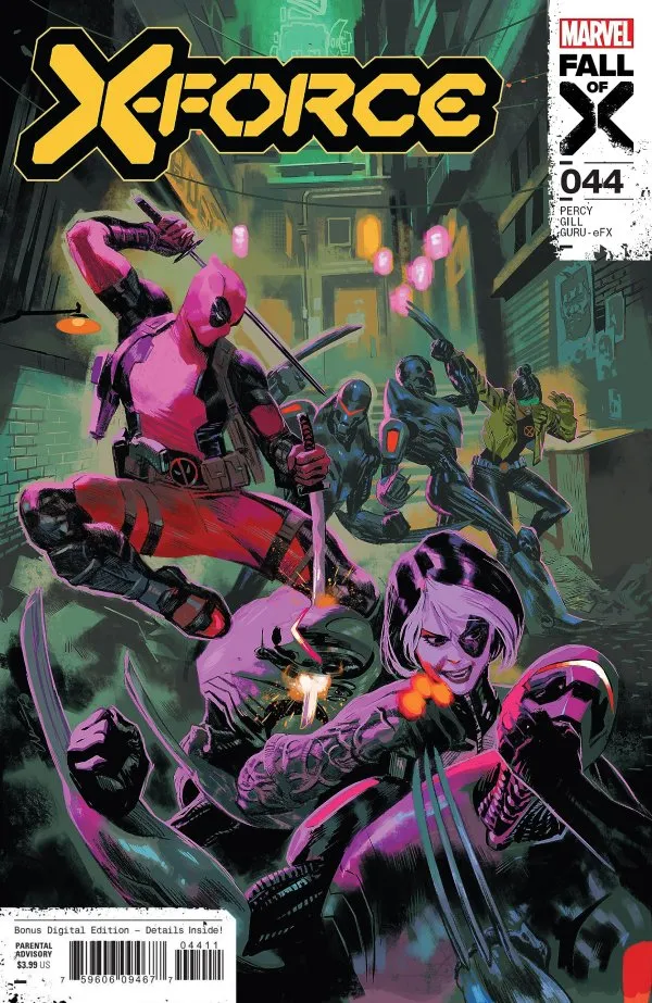 Cover for X-Force #44