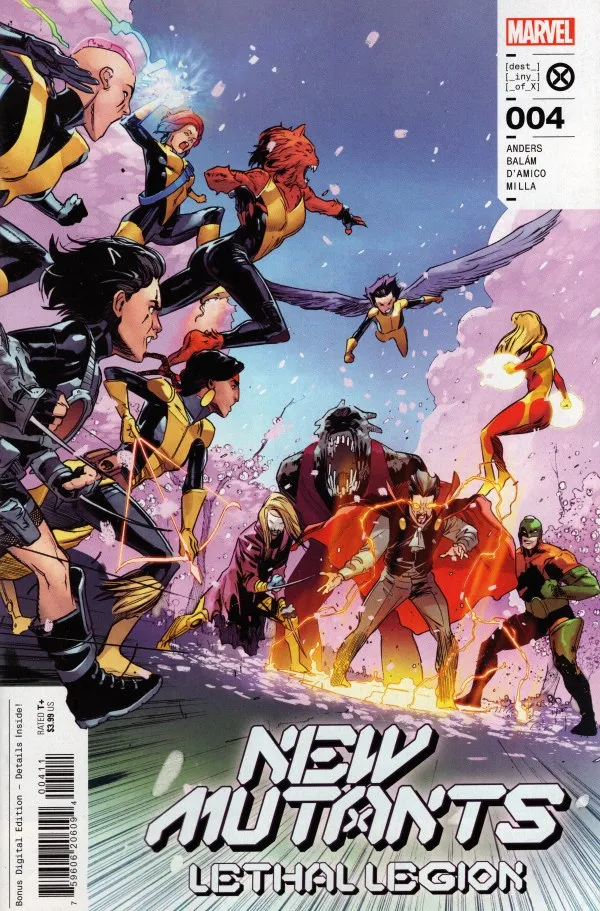 Cover for New Mutants: Lethal Legion #4