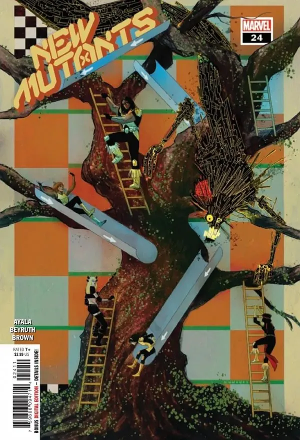Cover for New Mutants #24