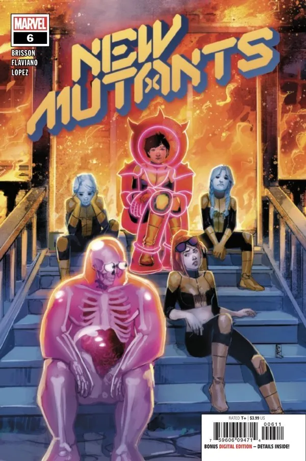 Cover for New Mutants #6
