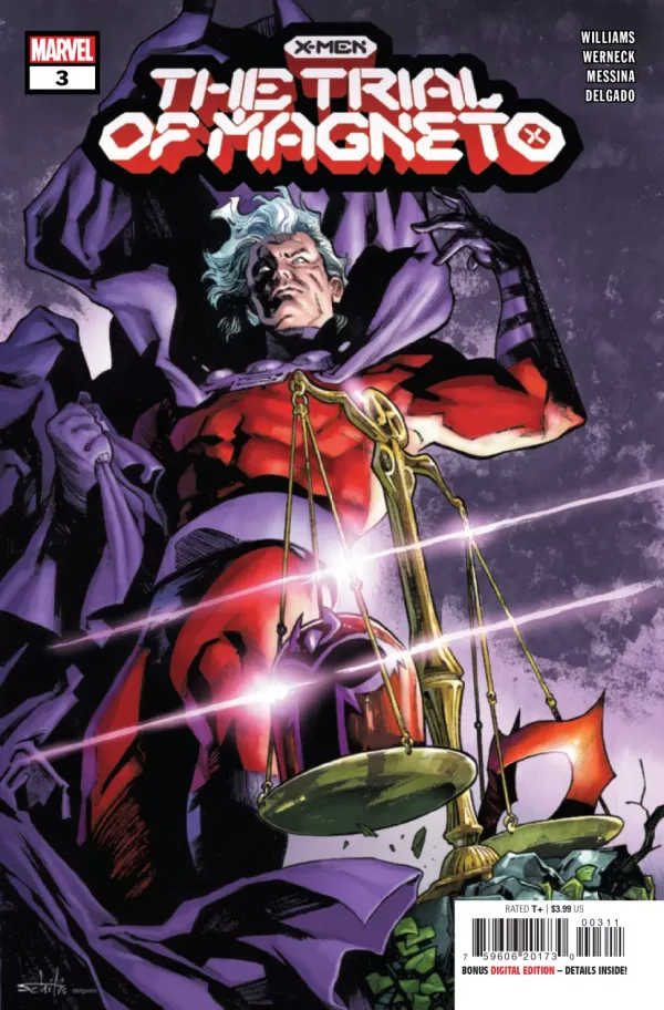 Cover for X-Men: The Trial of Magneto #3