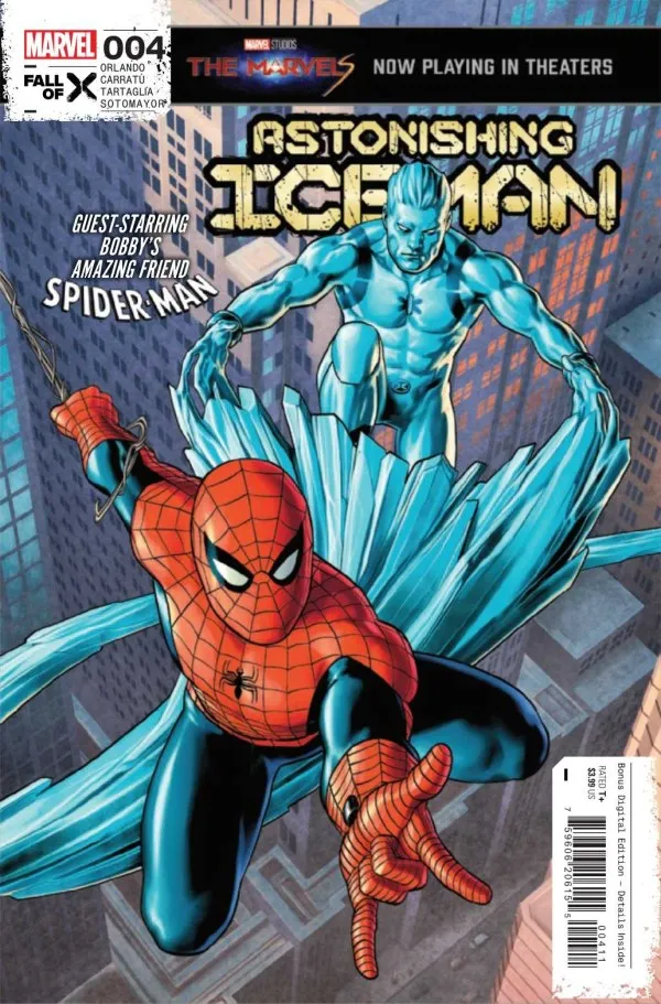 Cover for Astonishing Iceman #4