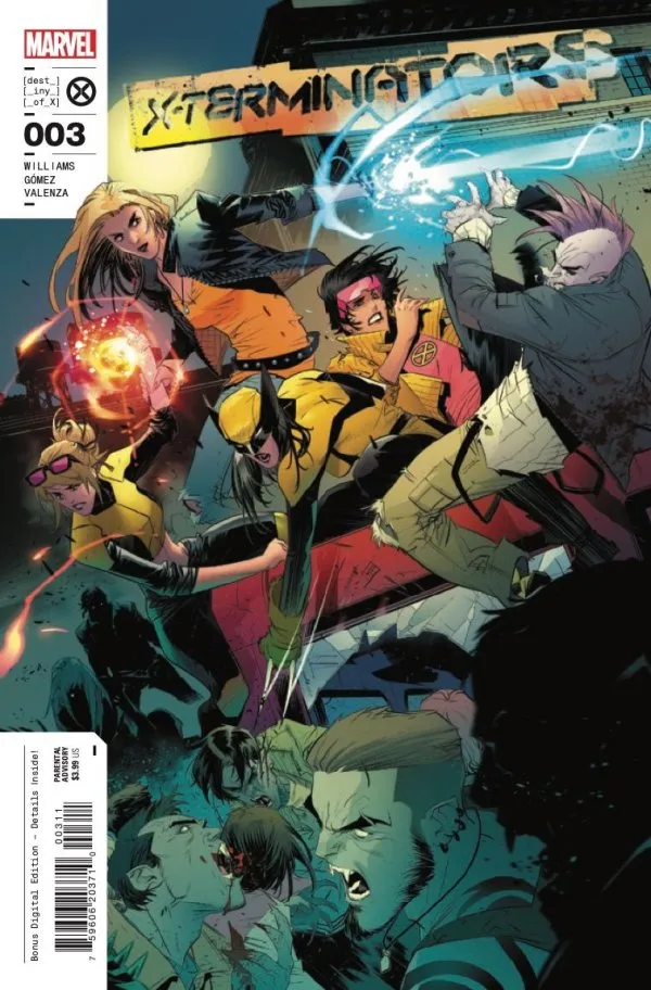 Cover for X-Terminators #3