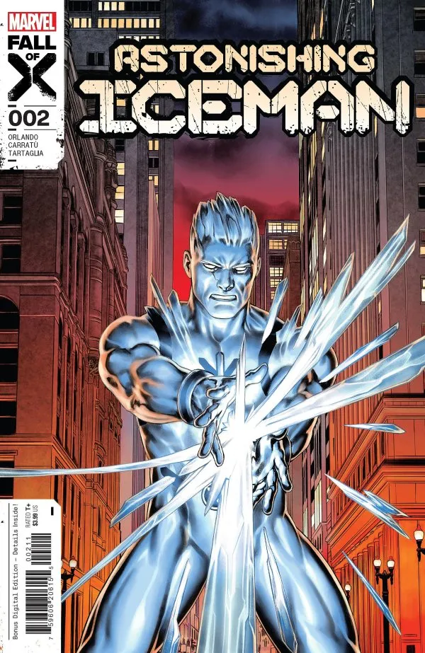Cover for Astonishing Iceman #2
