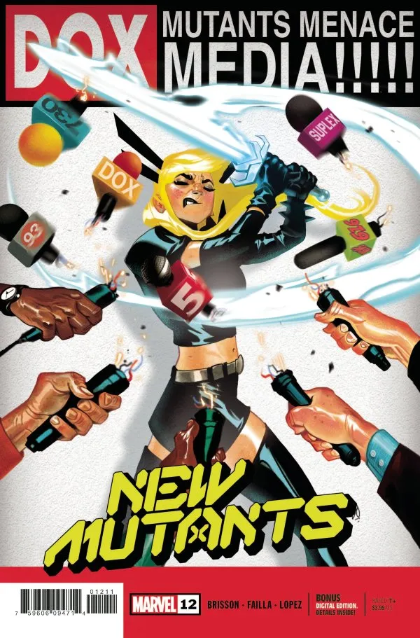 Cover for New Mutants #12