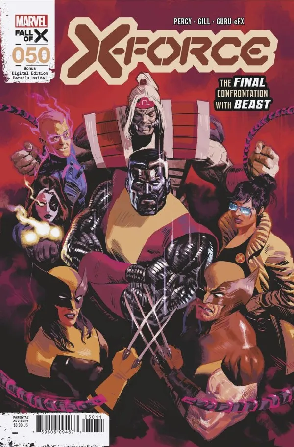 Cover for X-Force #50
