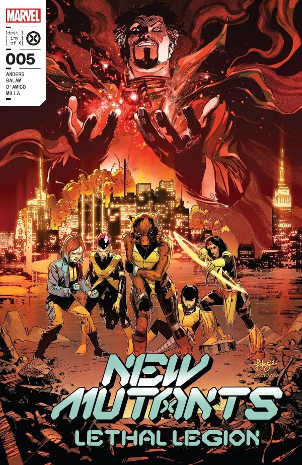 Cover for New Mutants: Lethal Legion #5