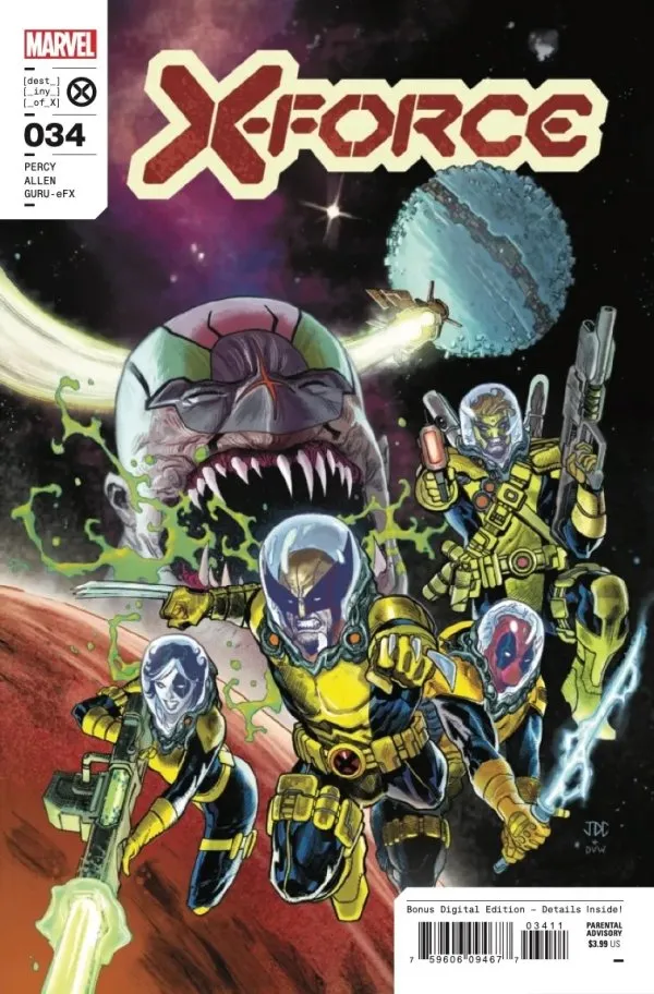 Cover for X-Force #34