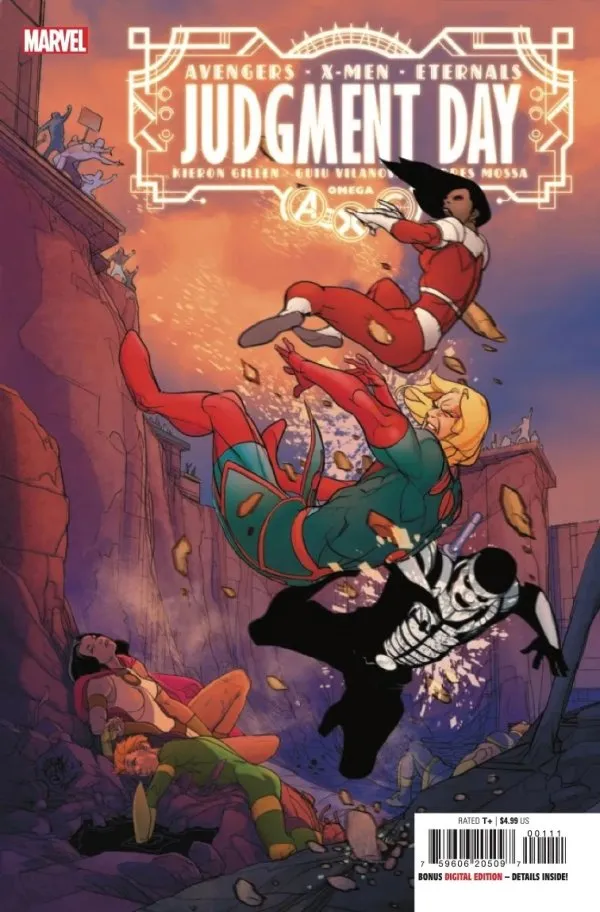 Cover for A.X.E.: Judgment Day Omega #1