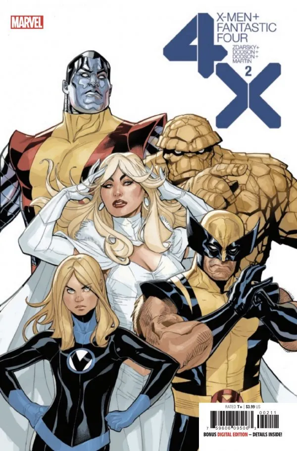 Cover for X-Men / Fantastic Four #2