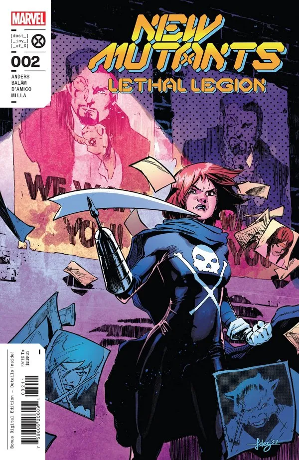 Cover for New Mutants: Lethal Legion #2