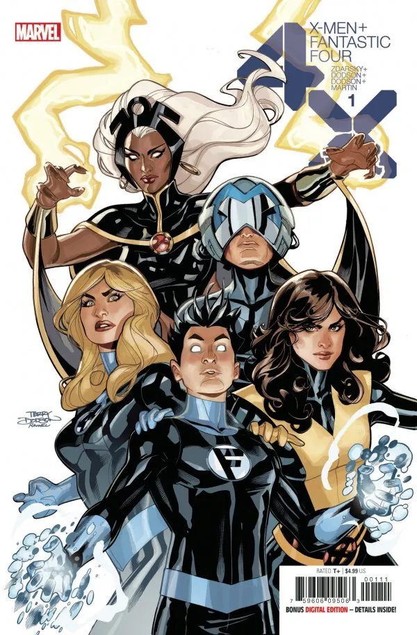 Cover for X-Men / Fantastic Four #1