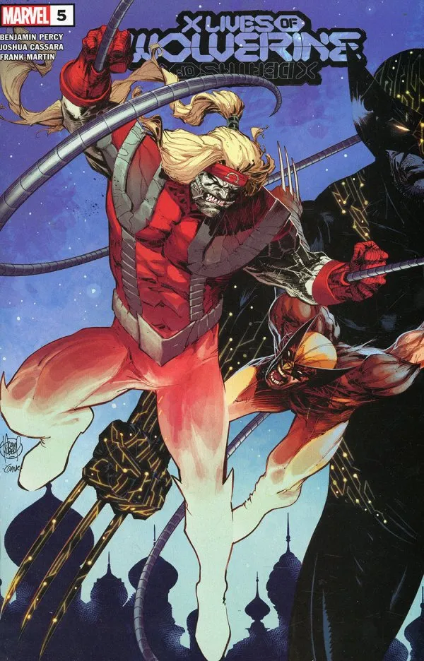 Cover for X Lives of Wolverine #5