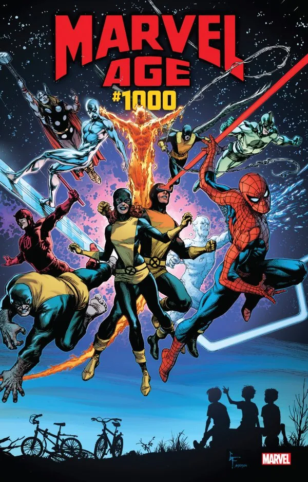 Cover for Marvel Age #1000