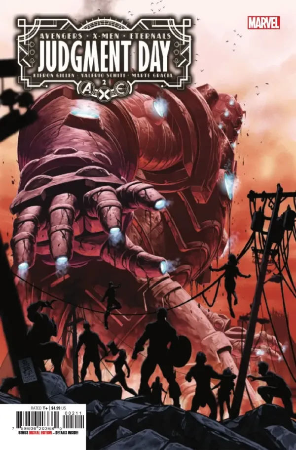 Cover for A.X.E.: Judgment Day #2