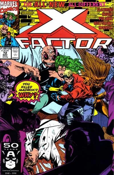 Cover for X-Factor #72