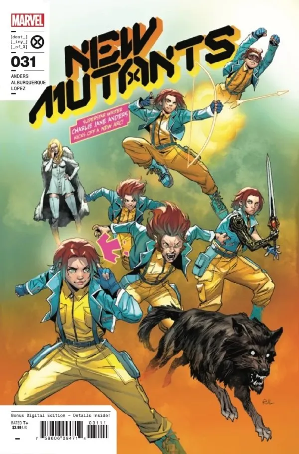 Cover for New Mutants #31