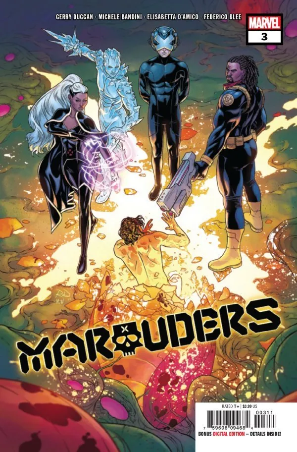 Cover for Marauders #3