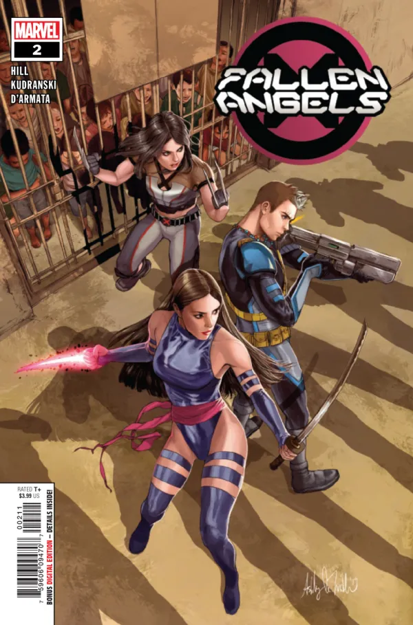 Cover for Fallen Angels #2