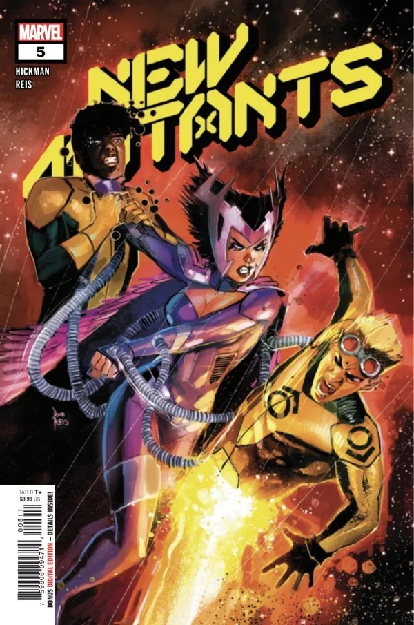 Cover for New Mutants #5