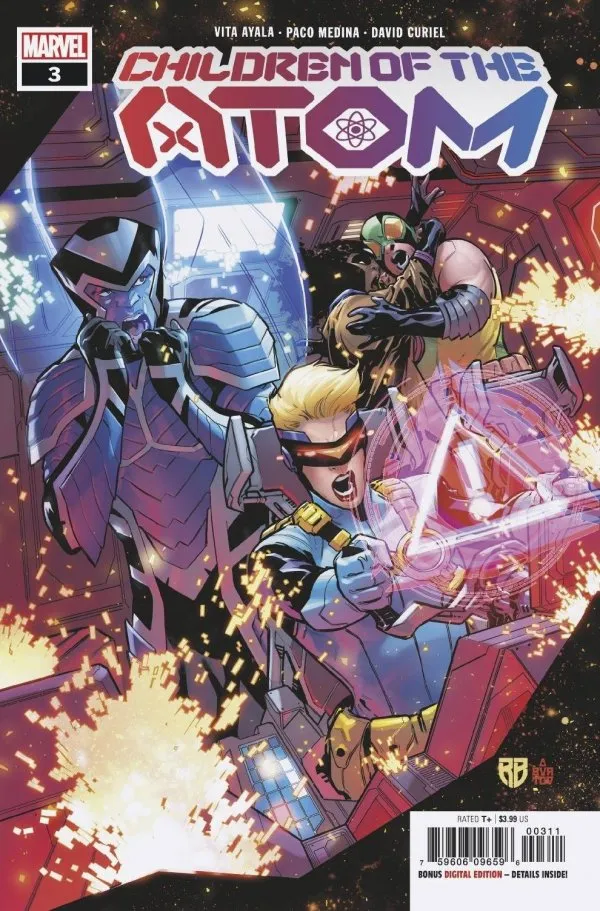 Cover for Children of the Atom #3