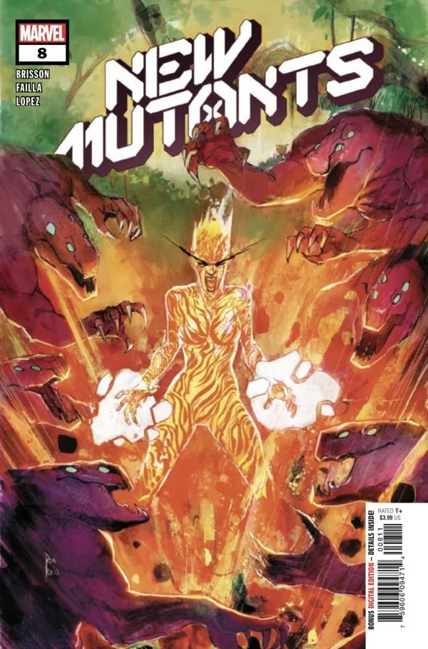 Cover for New Mutants #8