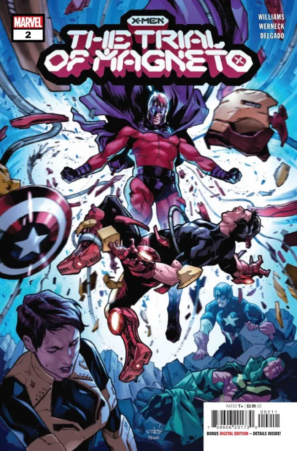 Cover for X-Men: The Trial of Magneto #2