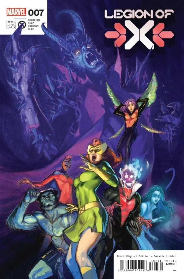 Cover for Legion of X #7