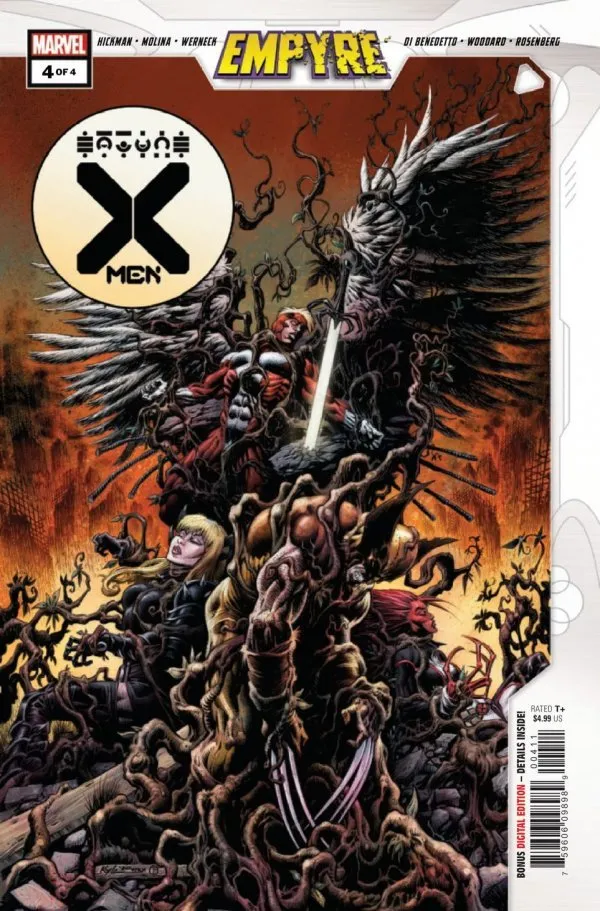 Cover for Empyre: X-Men #4