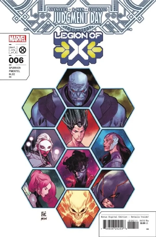 Cover for Legion of X #6