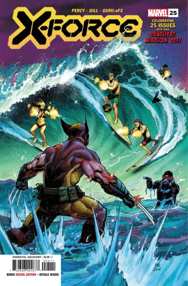 Cover for X-Force #25
