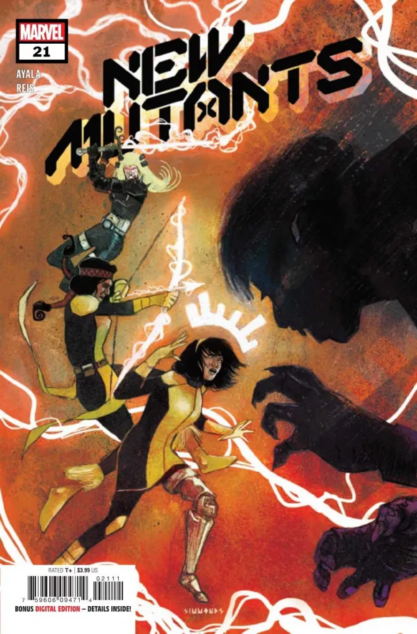 Cover for New Mutants #21