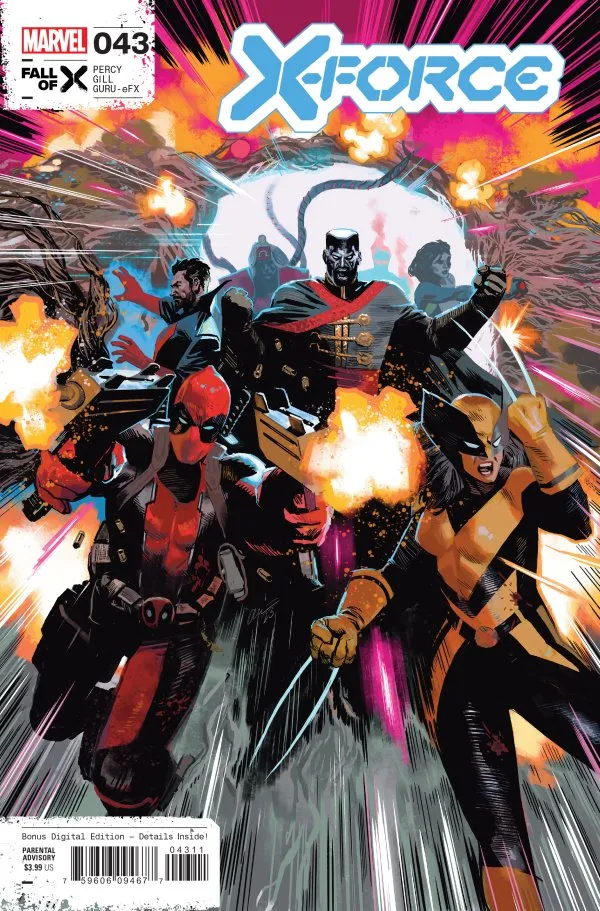 Cover for X-Force #43