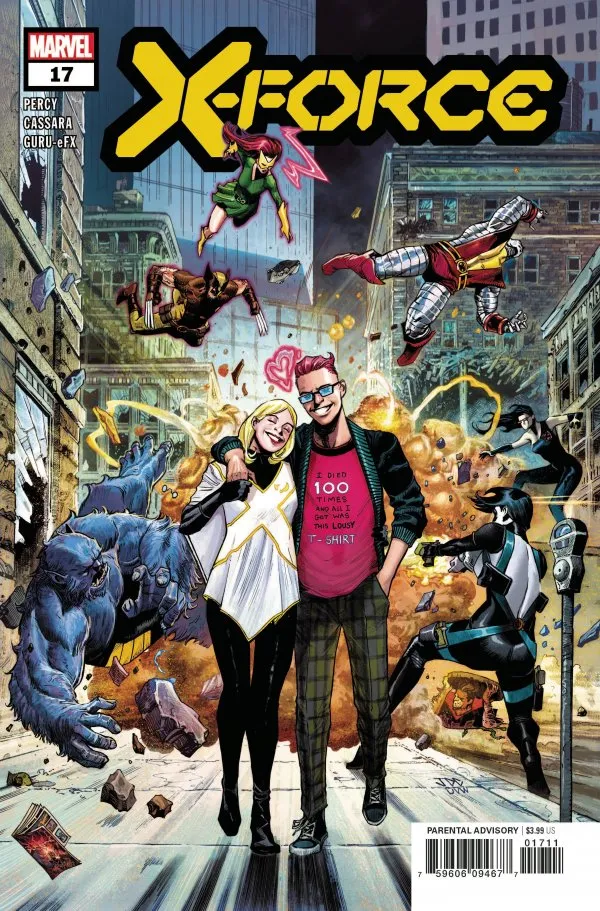 Cover for X-Force #17